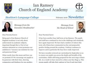 February 2016 newsletter