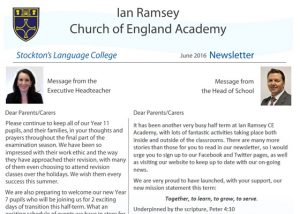 June 2016 newsletter