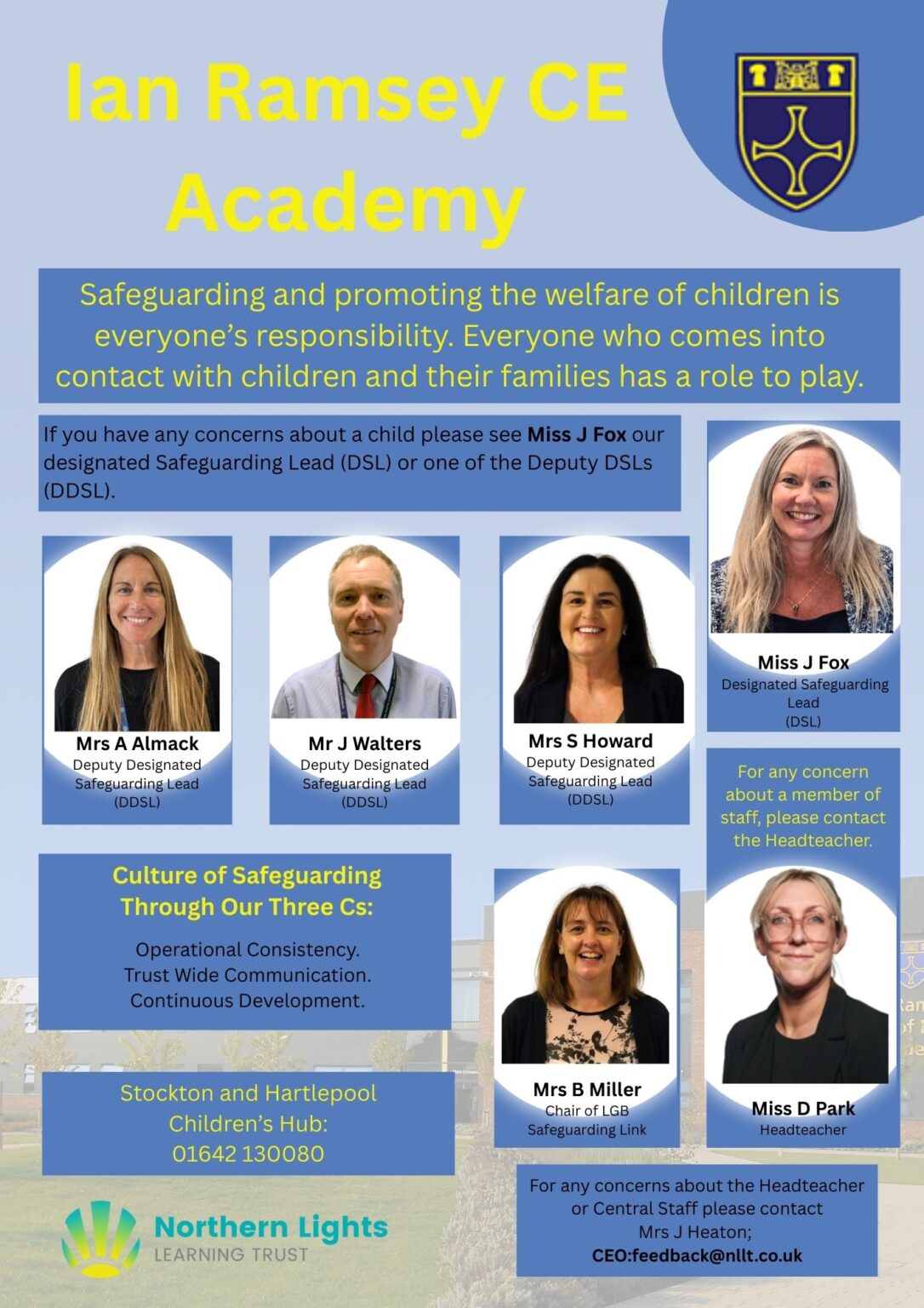 IRSafeguardingPoster - Ian Ramsey CE Academy